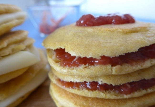 pão de frigideira tipo low carb