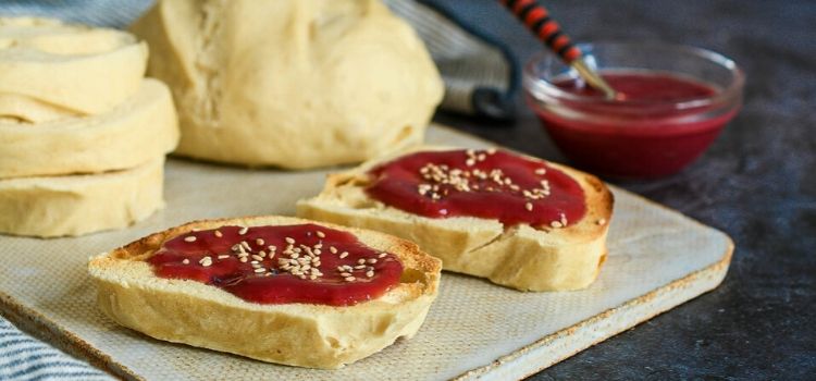 receita de pão de micro-ondas simples