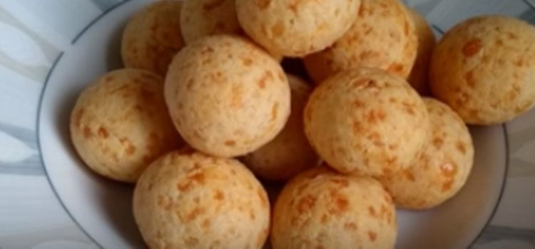 receita pão de queijo creme leite