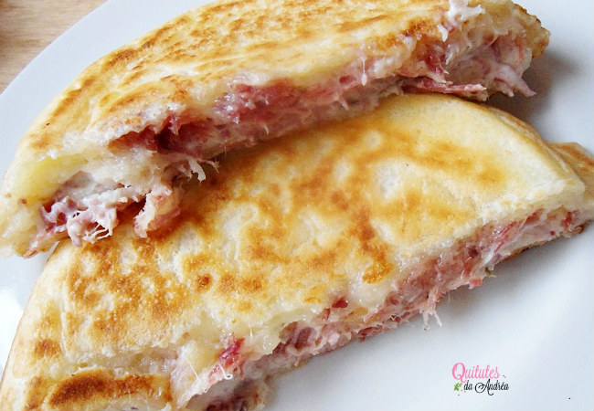 pão de queijo de frigideira