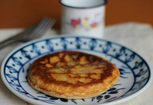 pão de queijo de frigideira