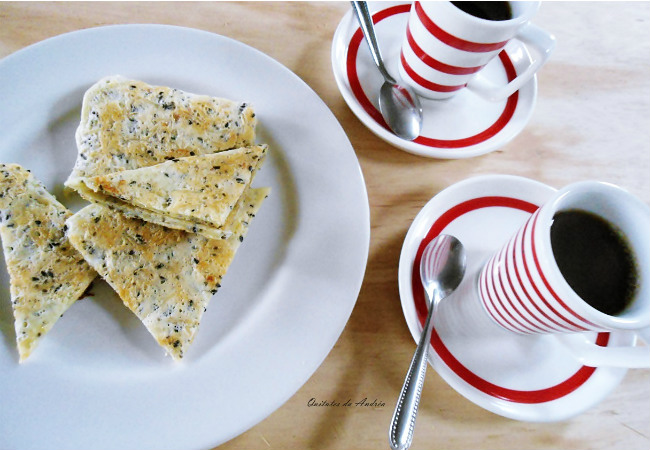 pão de queijo de frigideira