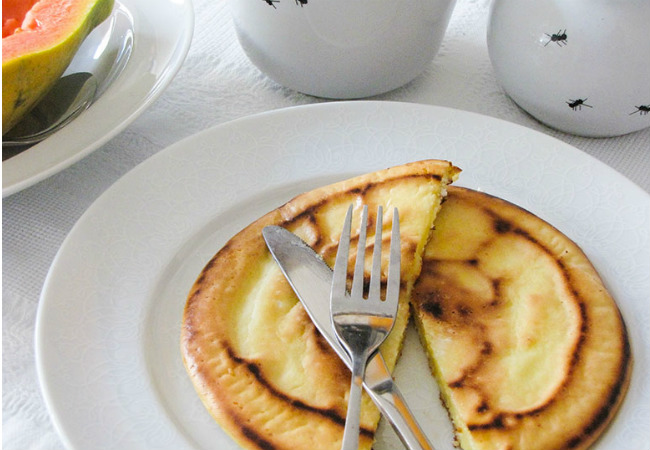 pão de queijo de frigideira