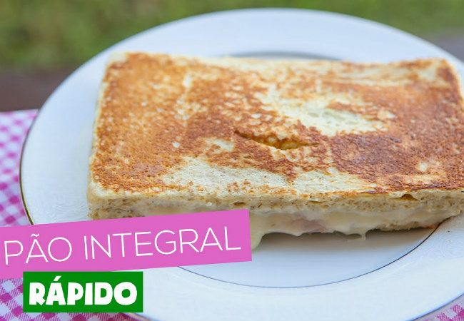 pão integral caseiro