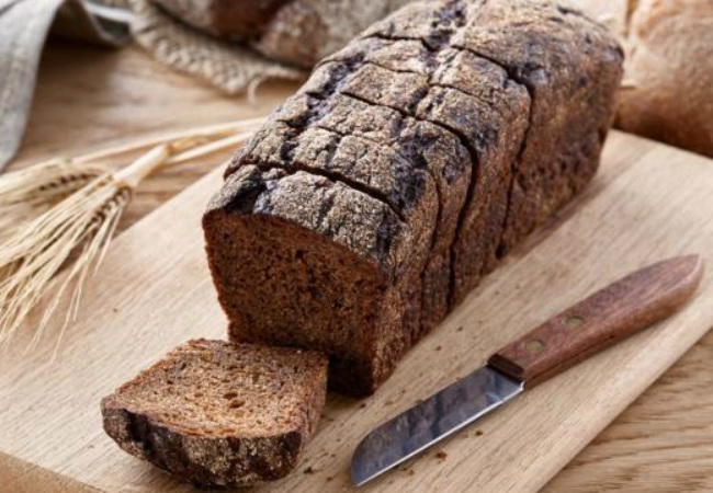 pão saudável alfarroba