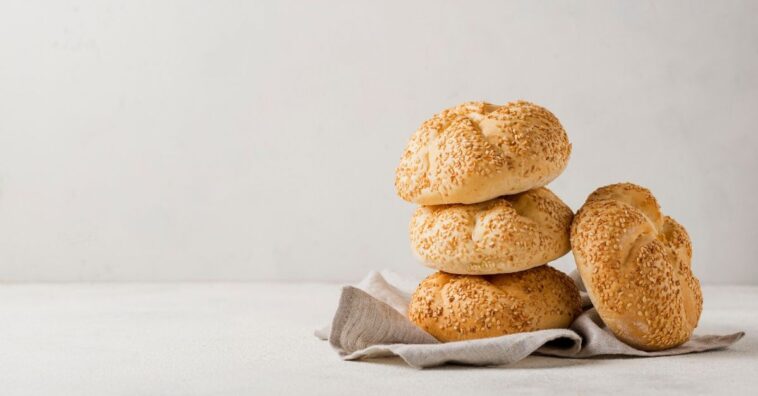 pãozinho com gergelim