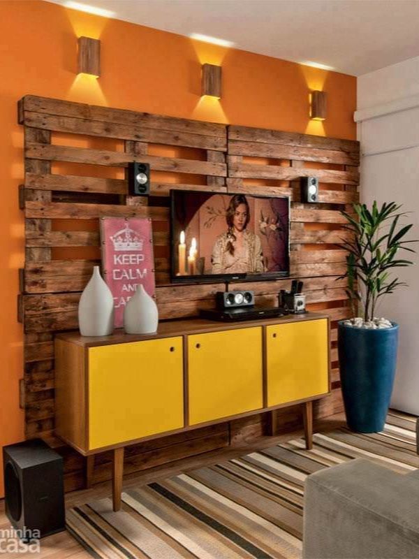 modelo painel de sala vintage