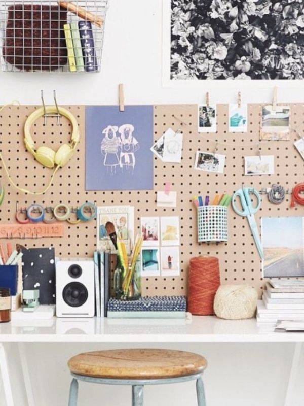 painel metálico na decoração criativa