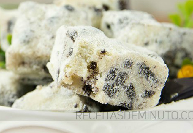 palha italiana de oreo