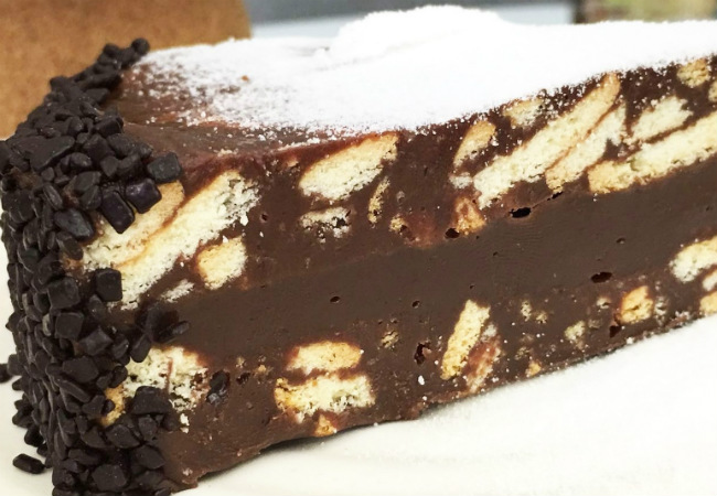 palha italiana recheada