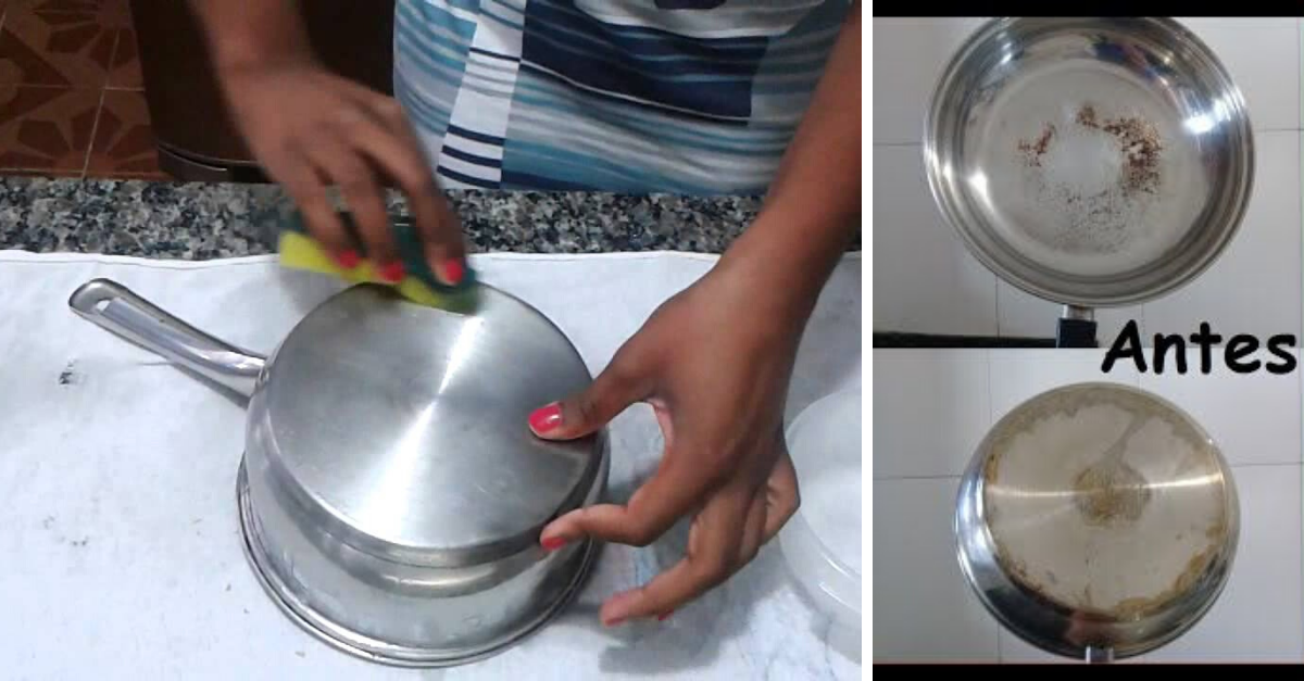 Como Tirar Manchas De Panela De Inox E Deix las Brilhando