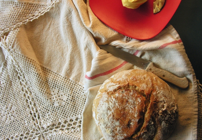 receita pão caseiro simples