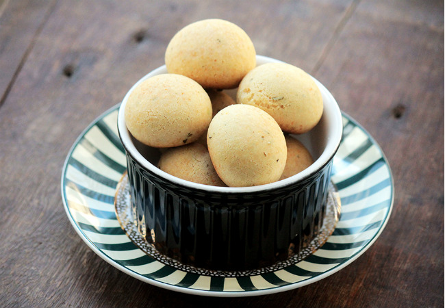 pão de queijo light