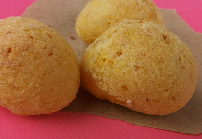 pão de queijo light