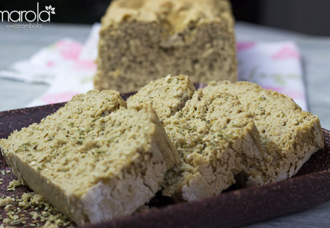 receita de pão de quinoa