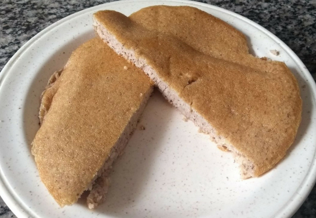 receita de pão low carb de frigideira