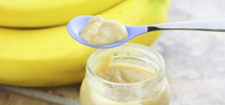 receita de papinha de bebe banana