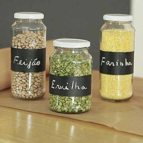 potes para guardar alimentos