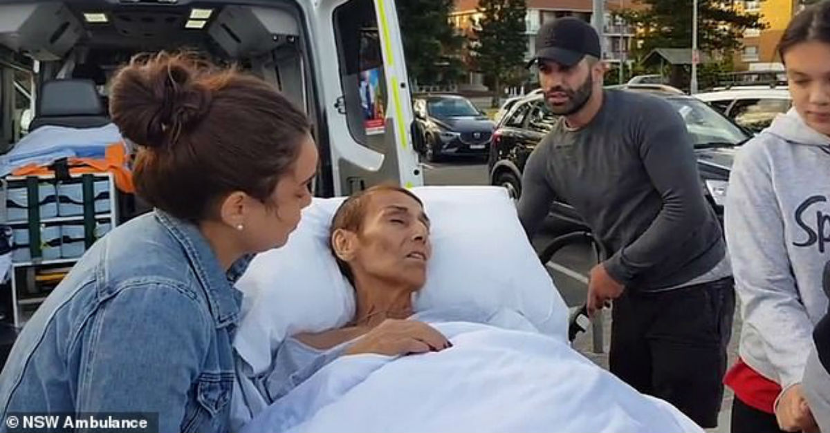 paramédicos ajudam a realizar último desejo de avó o que aconteceu