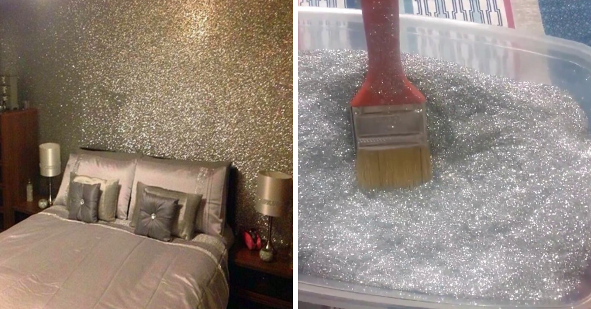Como pintar uma parede com glitter: 2 formas fáceis