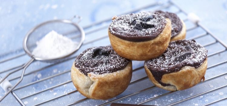 receita pastel de nata chocolate