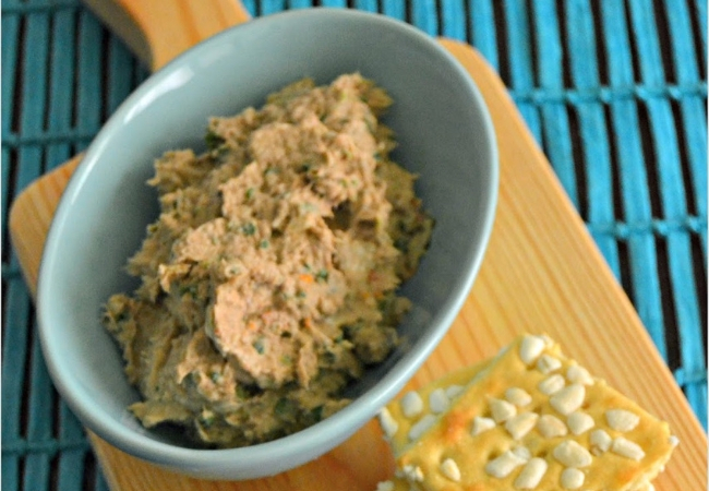 receita patê de sardinha tomate