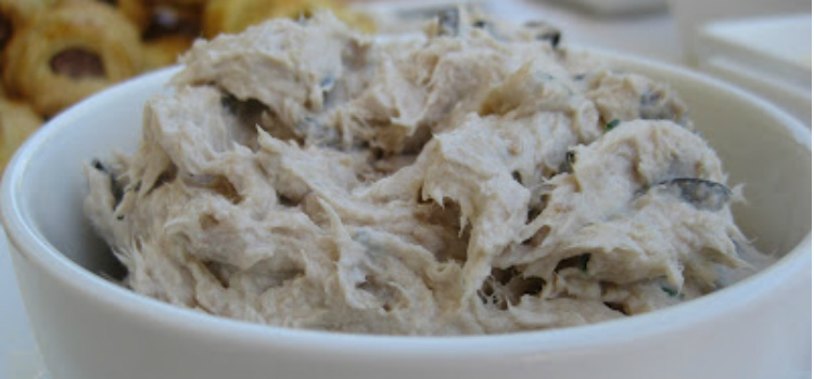 pate de atum com queijo