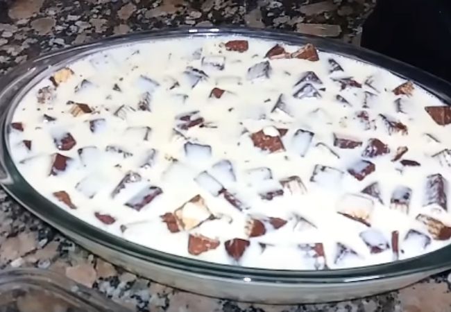 pavê de maracujá e bis