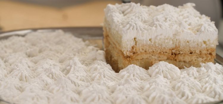 pavê simples de maizena