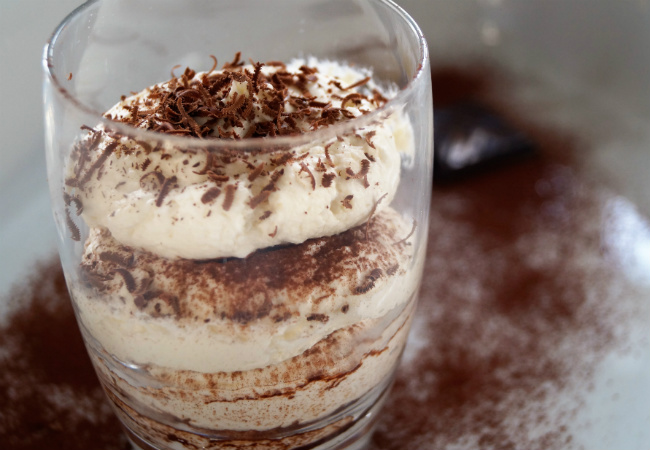 pave de abacaxi com ganache