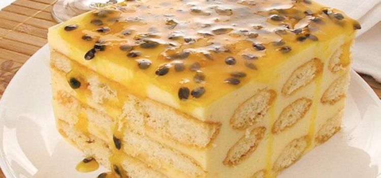 receita de pave de gelatina maracujá