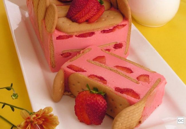 receitas de pavê light de morango