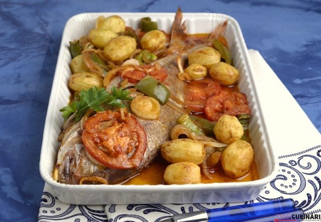 peixe assado à portuguesa