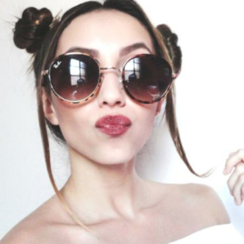 fazer penteados fáceis coque duplo