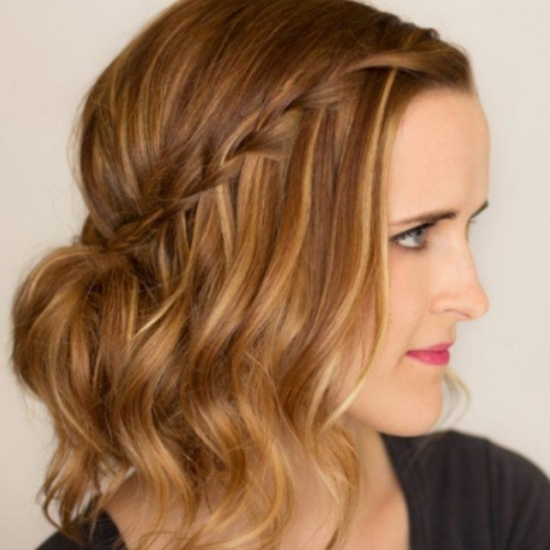 fazer penteados fáceis trança embutida