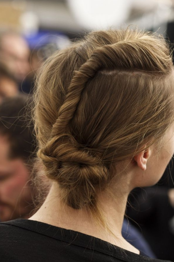 ideia penteados para cabelos finos torcido