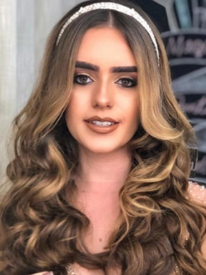 modelo penteados para madrinhas solto