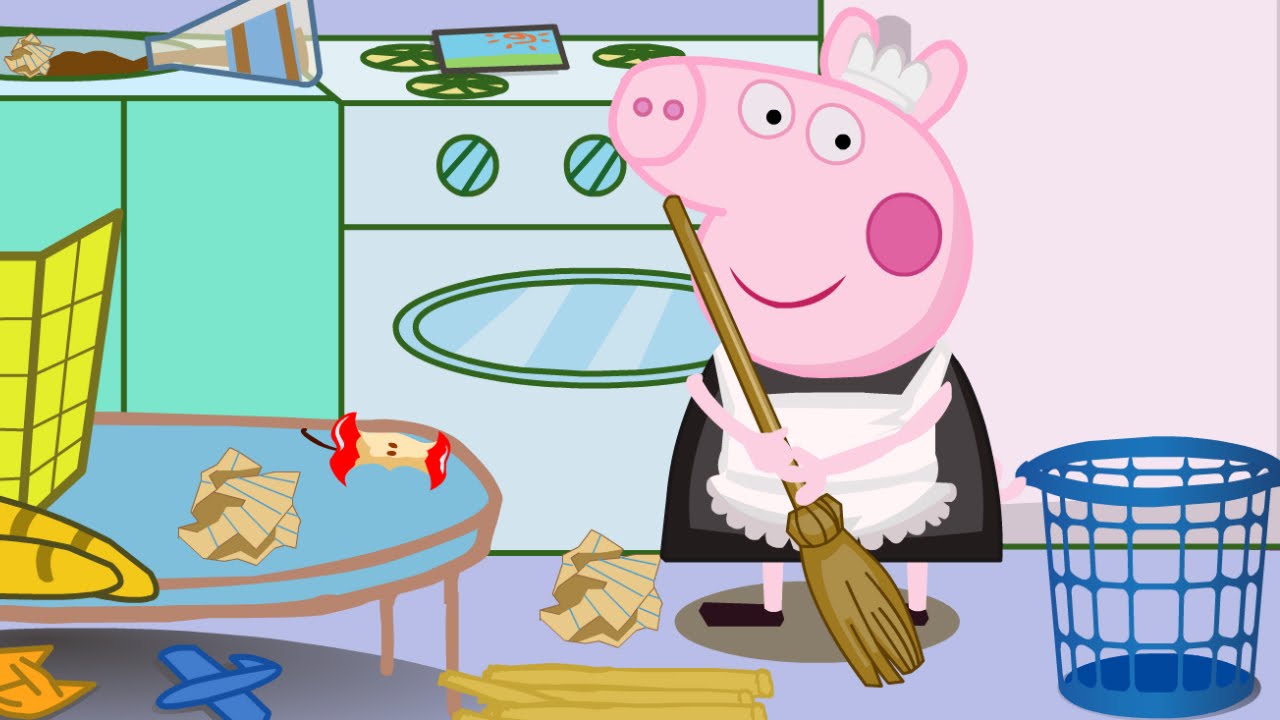 jogos de limpeza peppa pig clean