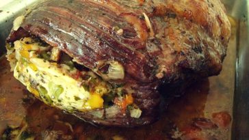picanha invertida recheada