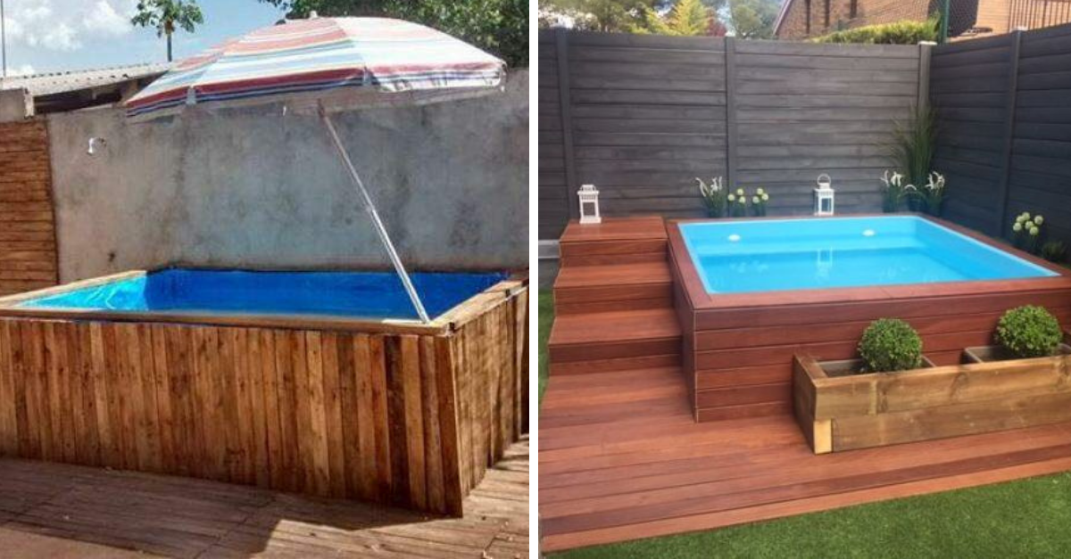 Como fazer uma piscina low cost e fixa no seu quintal