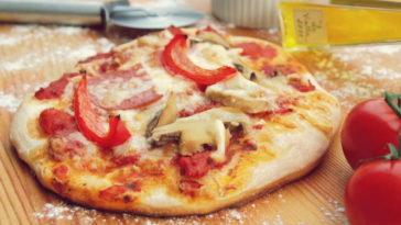 pizza de liquidificador