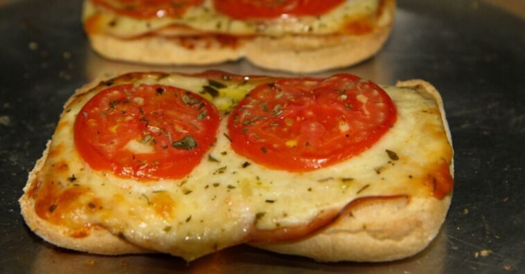 pizza de pão francês