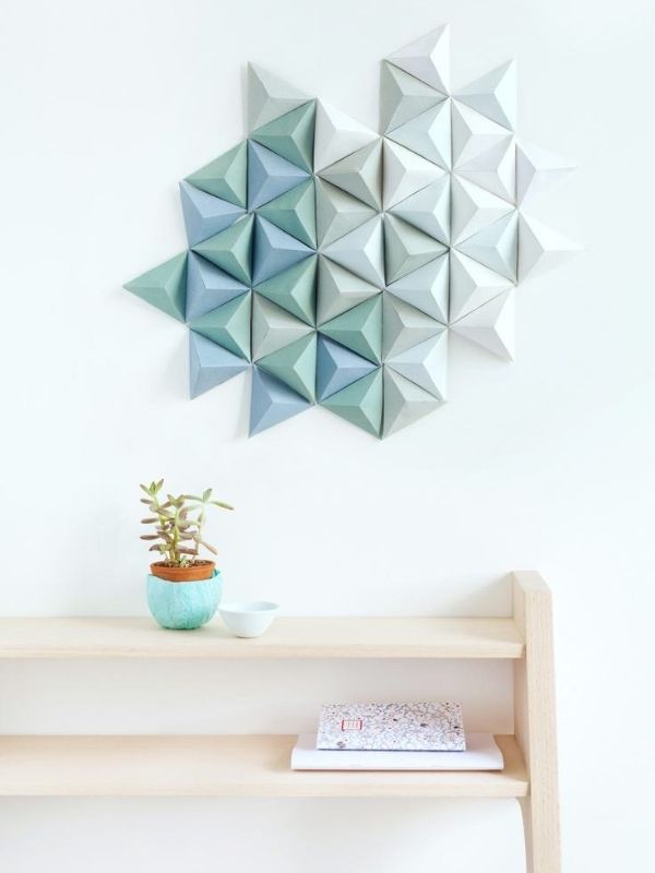 placa de gesso na parede decoração criativa