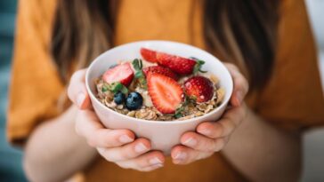 aveia no café da manhã