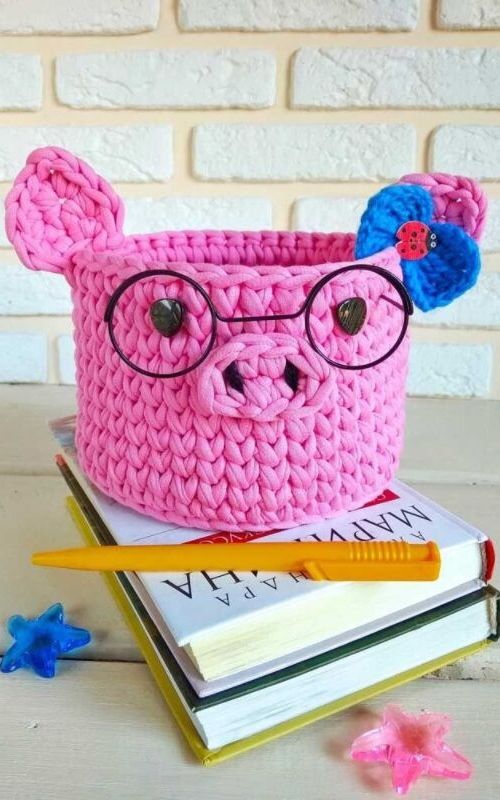 porta-trecos porquinho