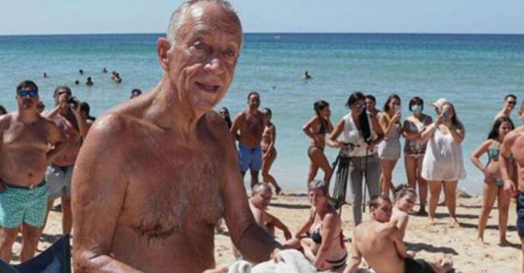 presidente português salva banhistas