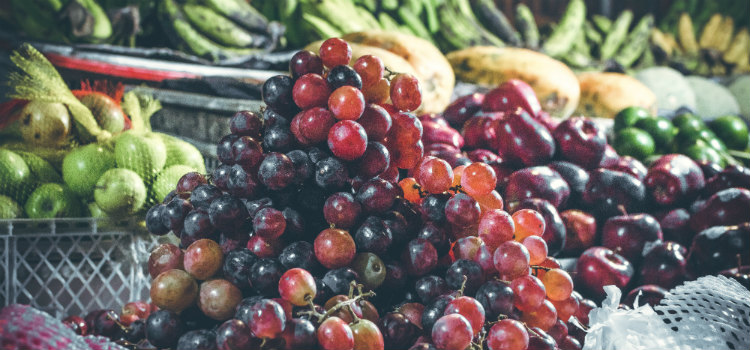 propriedades nutricionais da uva