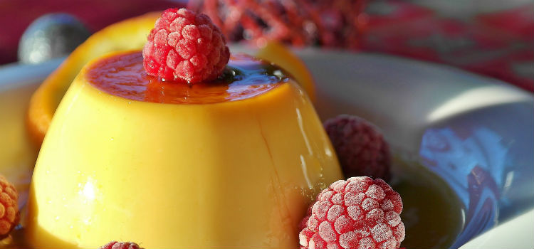 pudim de caneca no micro-ondas tradicional