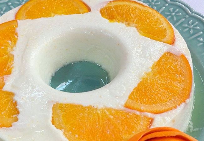 receita de pudim laranja