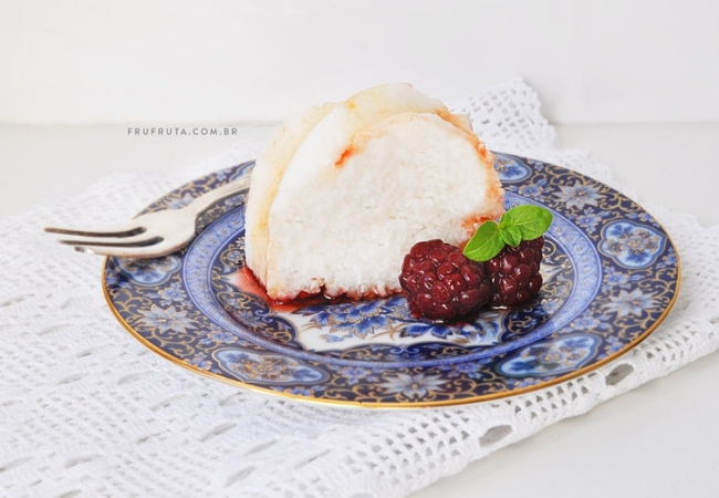 pudim saudável de tapioca